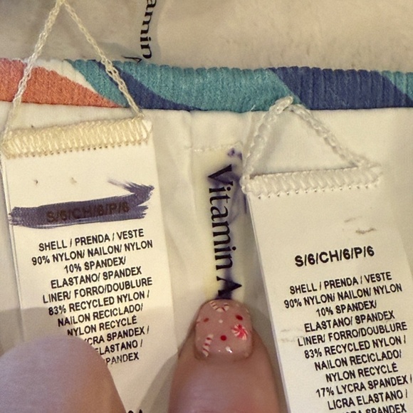 New! SET Vitamin A Demi Luciana bikini Cypress Tropical Print 31355 - Picture 10 of 12